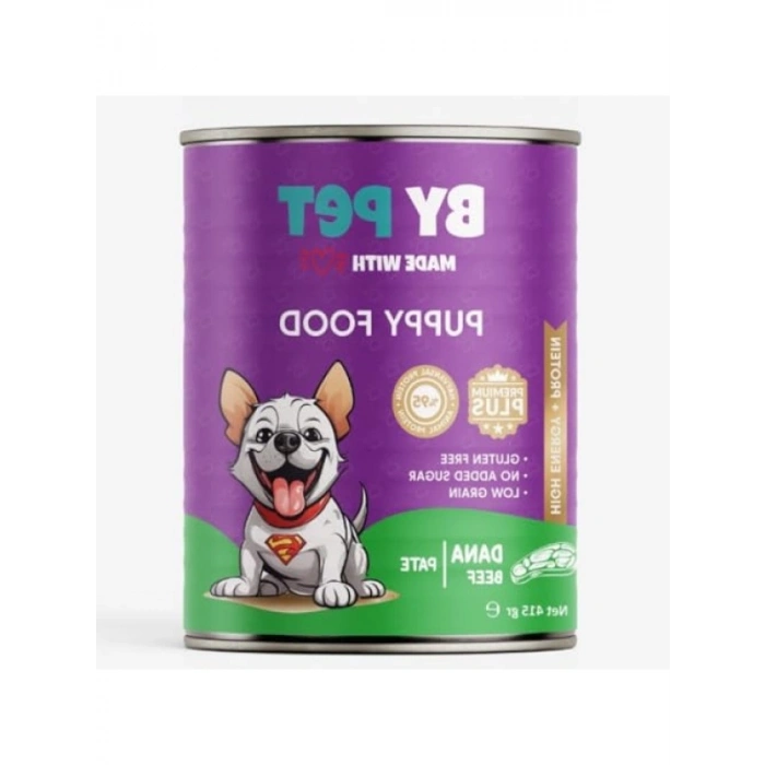 Dana Etli Konserve Yaş Mama - 415 gr x 12 Adet