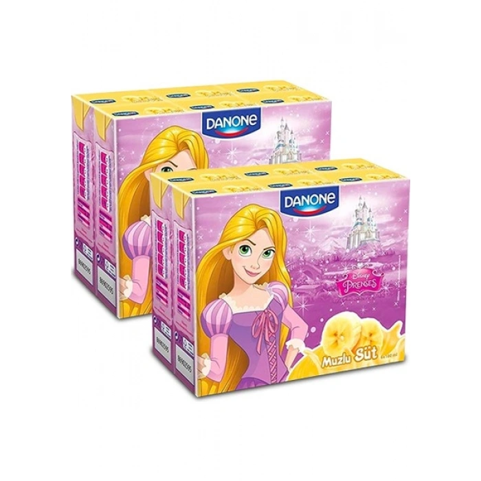 Danone Disney Muzlu Uht Süt 180ML X6 - x 2 Adet (Karakter Seçimi Yapılamamaktadır)