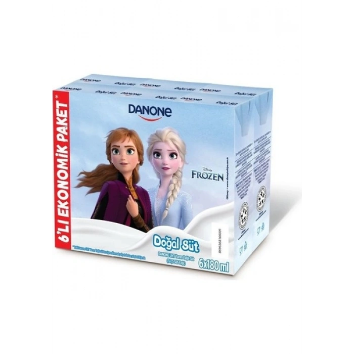 Danone Disney Yarım Yağlı Süt 6X180 ML (Karakter Seçimi Yapılamamaktadır)