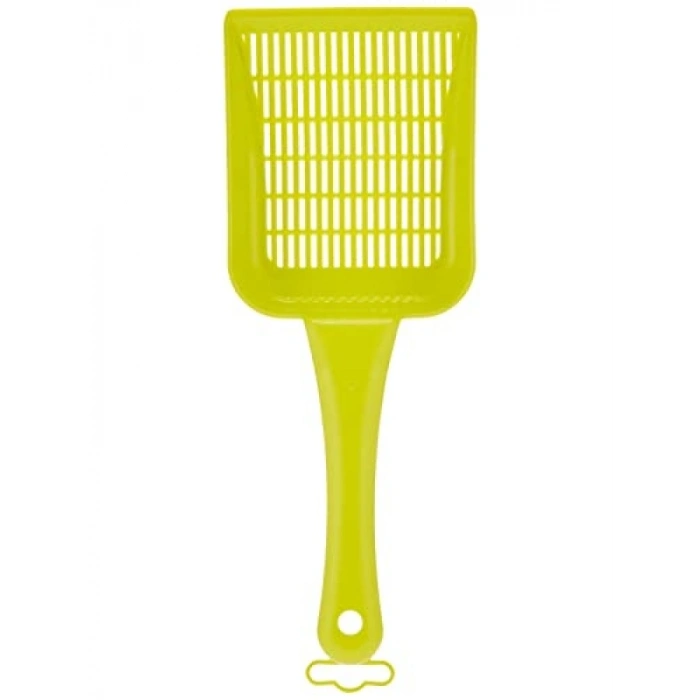 Dar Aralıklı Kedi Kumu Küreği, Sarı Renk