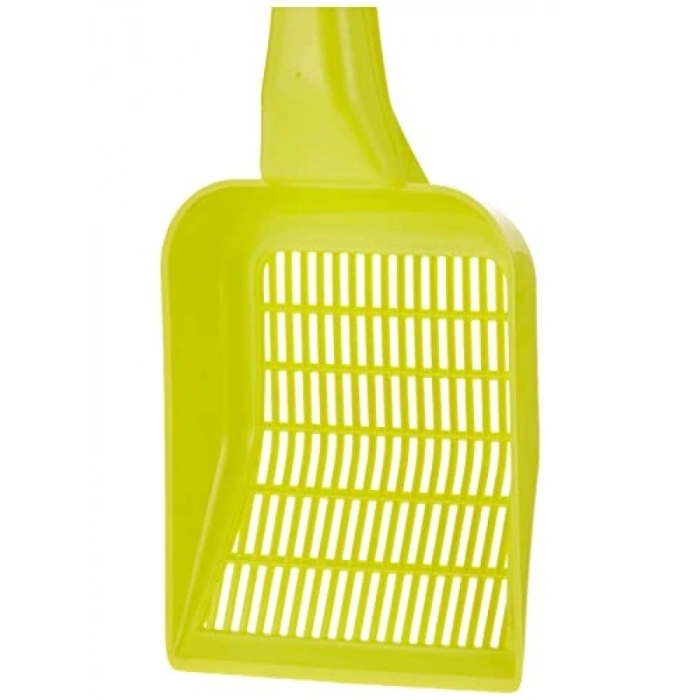 Dar Aralıklı Kedi Kumu Küreği, Sarı Renk