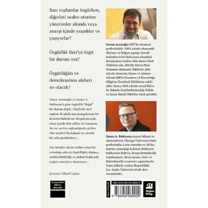Dar Koridor - Daron Acemoğlu