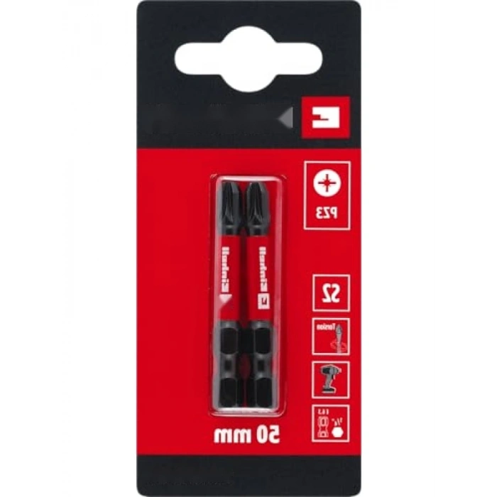 Darbeli Bit Seti, 2 Parça, 50mm, Yüksek Dayanıklılık