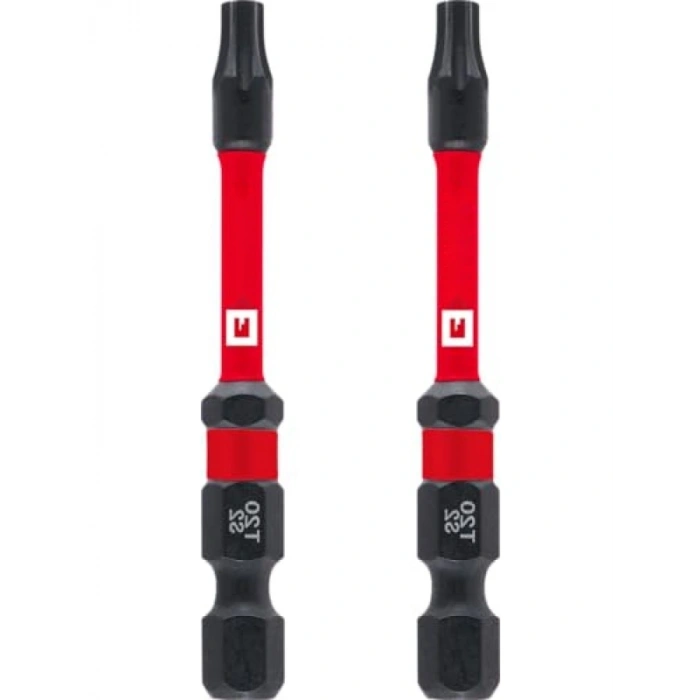 Darbeli Bit Seti, 2 Parça, 60 mm Uzunluk, Yüksek Dayanıklılık