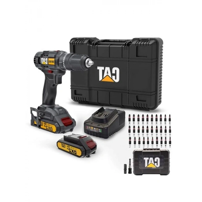 Darbeli Matkap ve 32 Parça Vidalama Uç Seti, 18 Volt