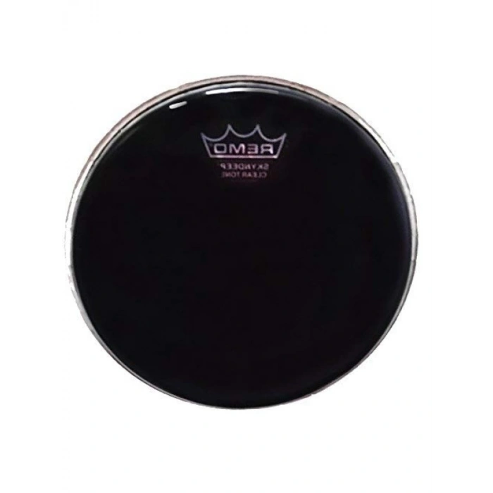 Darbuka Derisi - 9 inç Skyndeep ClearTone, Siyah Duman Desenli