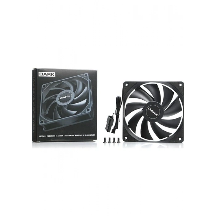 Dark 120mm 36 CFM 1200 RPM Siyah Kasa Fanı (DKCCF123R)