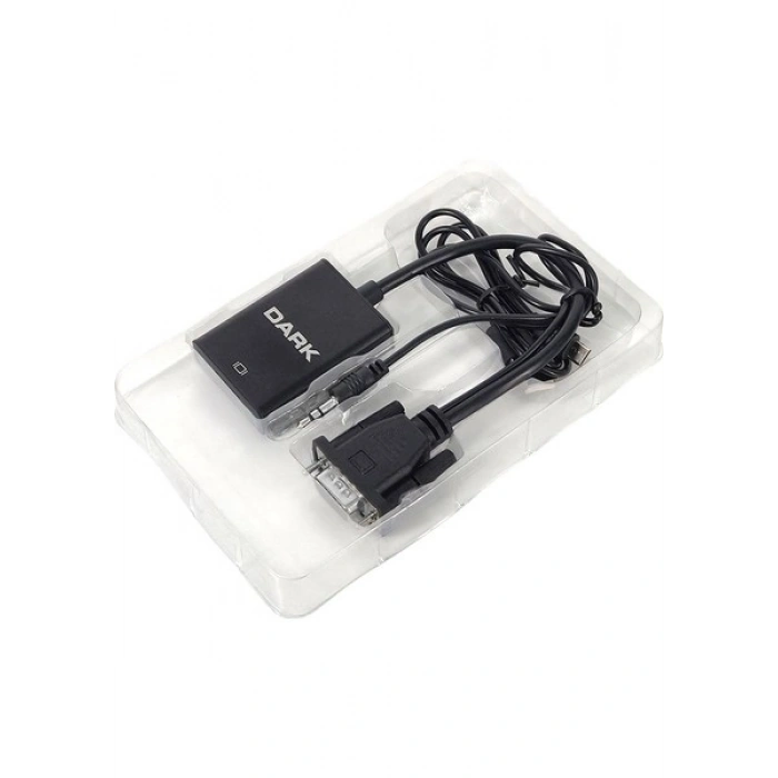 Dark Analog VGA ve SES - Dijital HDMI Dönüştürücüsü (DK-HD-AVGAXHDMI2)