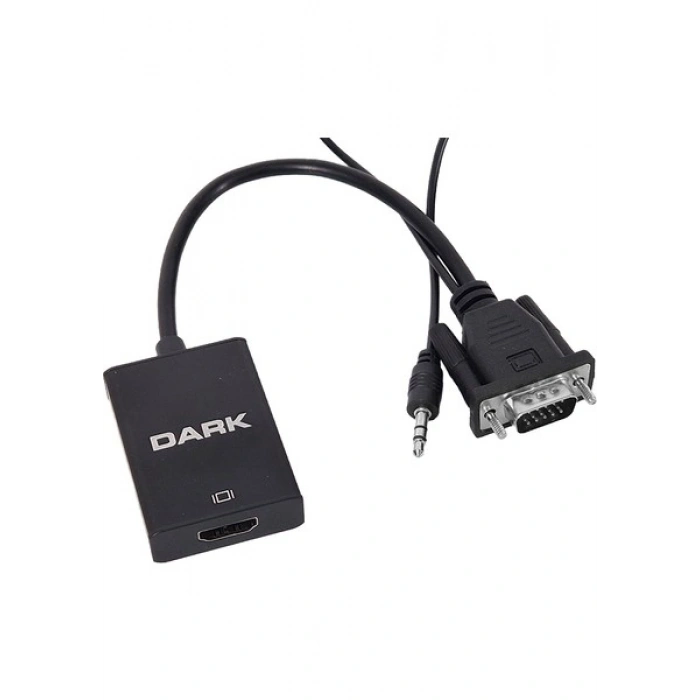 Dark Analog VGA ve SES - Dijital HDMI Dönüştürücüsü (DK-HD-AVGAXHDMI2)
