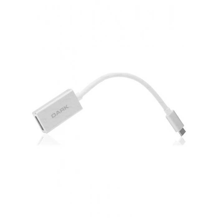 DARK DK-AC-U31XDP TYPE-C - DISPLAYPORT ÇEVİRİCİ ADAPTÖR ALÜMİNYUM