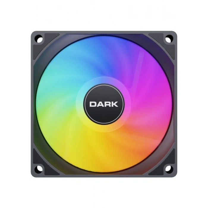 Dark Sessiz 12cm 1200RPM FRGB 36CFM 22dBA 3Pin + Molex Kasa Fanı (DKCF126F)