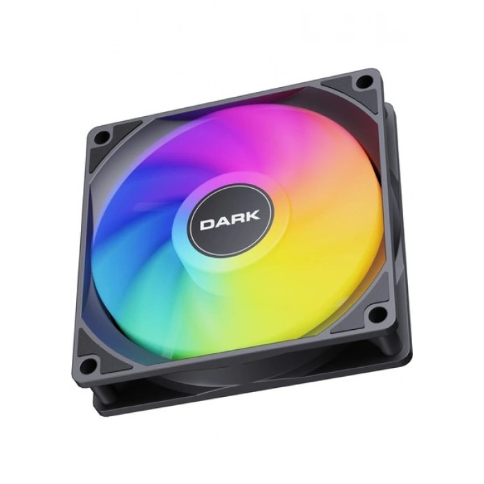 Dark Sessiz 12cm 1200RPM FRGB 36CFM 22dBA 3Pin + Molex Kasa Fanı (DKCF126F)