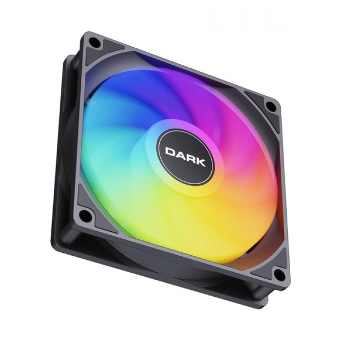 Dark Sessiz 12cm 1200RPM FRGB 36CFM 22dBA 3Pin + Molex Kasa Fanı (DKCF126F)