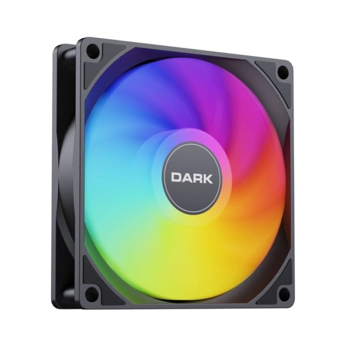 Dark Sessiz 12cm 1200RPM FRGB 36CFM 22dBA 3Pin + Molex Kasa Fanı (DKCF126F)