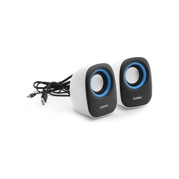 Dark SP100B 1+1 Multimedia USB Speaker Siyah