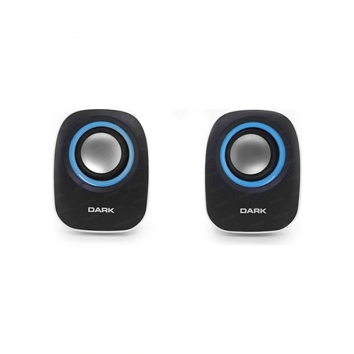 Dark SP100B 1+1 Multimedia USB Speaker Siyah