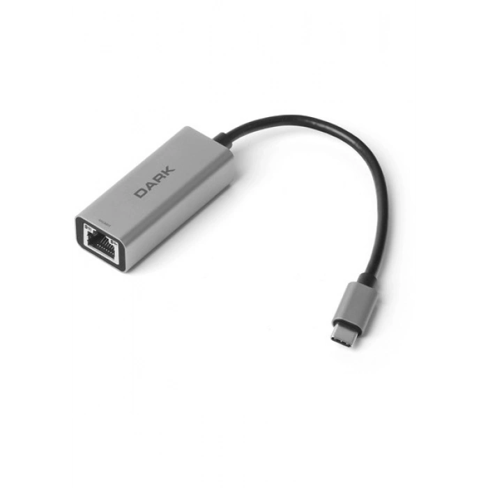 Dark USB 3.1 Type-C Gigabit 10/100/1000 Lan Ethernet Dönüştürücü Adaptör (DK-AC-U31X3GL2)