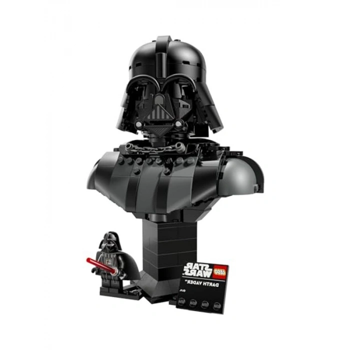 Darth Vader Temalı Yaratıcı Model Yapım Seti, 349 Parça ile Stant ve Minifigür