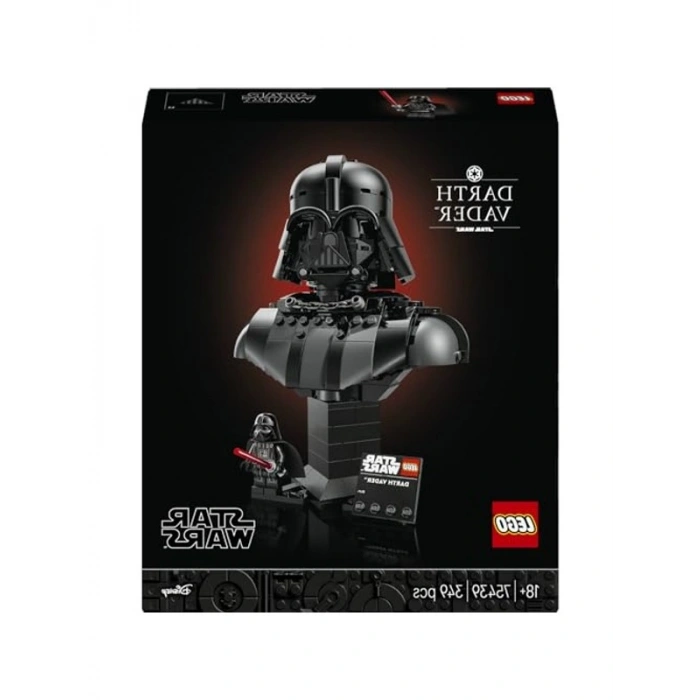 Darth Vader Temalı Yaratıcı Model Yapım Seti, 349 Parça ile Stant ve Minifigür