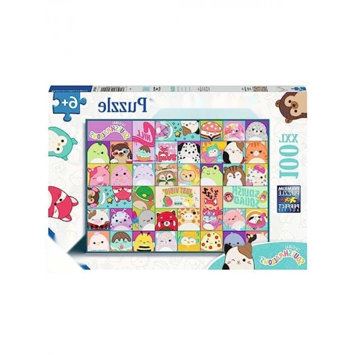 Dayanıklı 100 Parça Puz - Eğlenceli ve Yaratıcı Oyun Seti