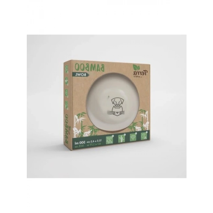 Dayanıklı 300ml Bamboo Mama Kabı