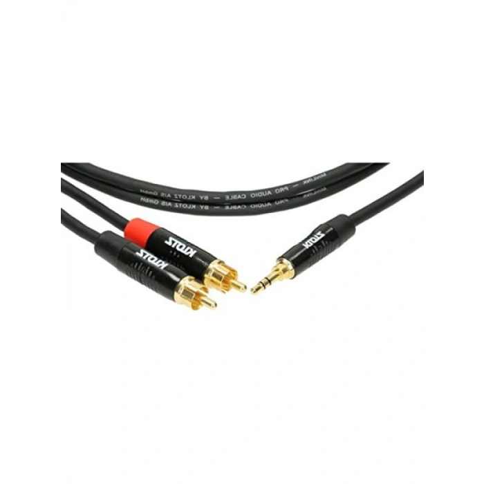 Dayanıklı 3,5mm Stereo Jak Takı 2 RCA 1,5 m