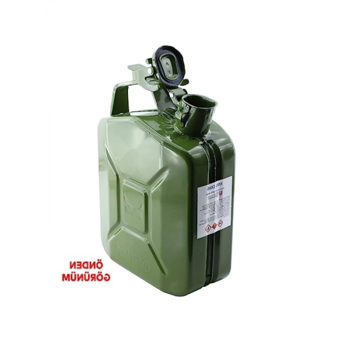 Dayanıklı 5 LT Benzin ve Mazot Taşıma Bidonu