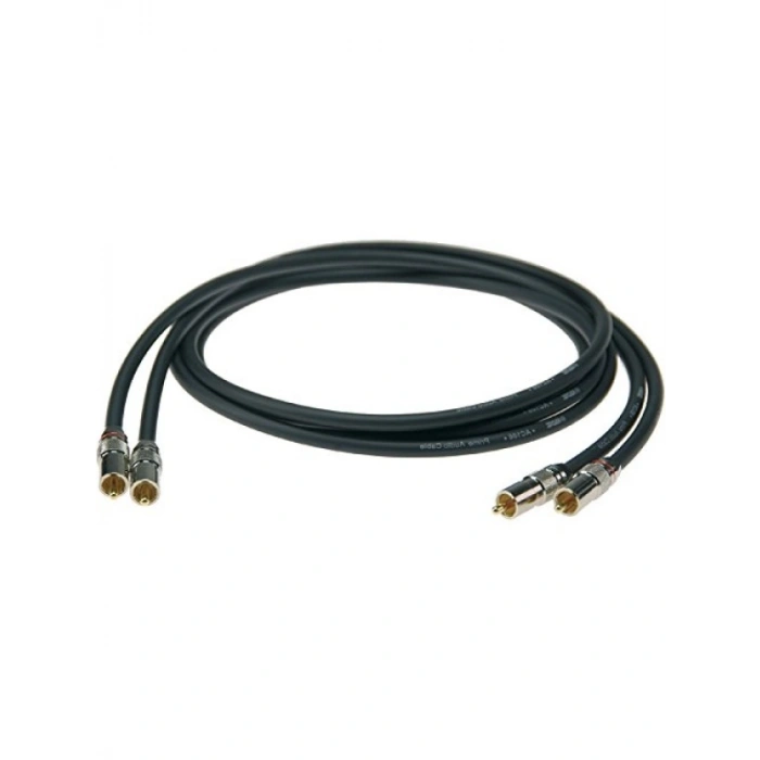 Dayanıklı Altın Uçlu RCA Ses Kablosu (0,9m)