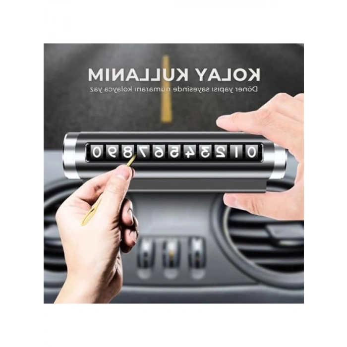 Dayanıklı Araç İçi Park Telefon Numarası Numaratörü