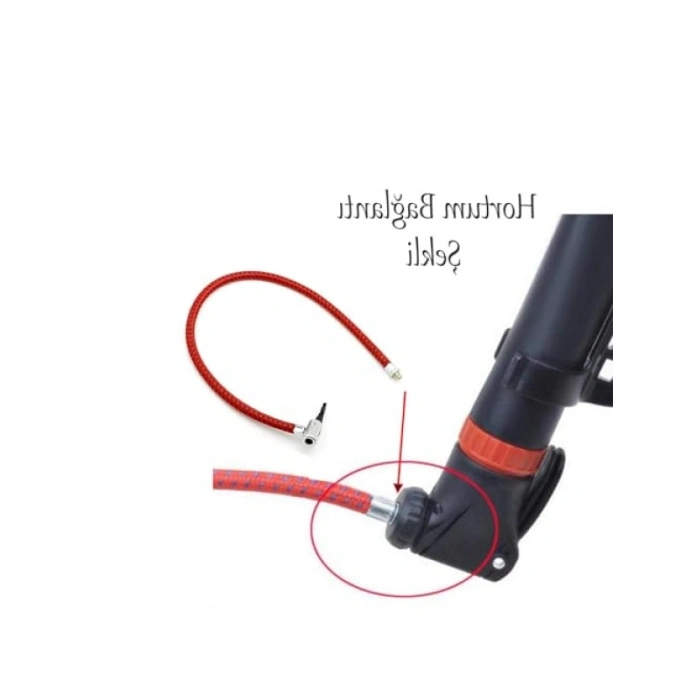 Dayanıklı Bisiklet Pompası Hortumu Yedeği