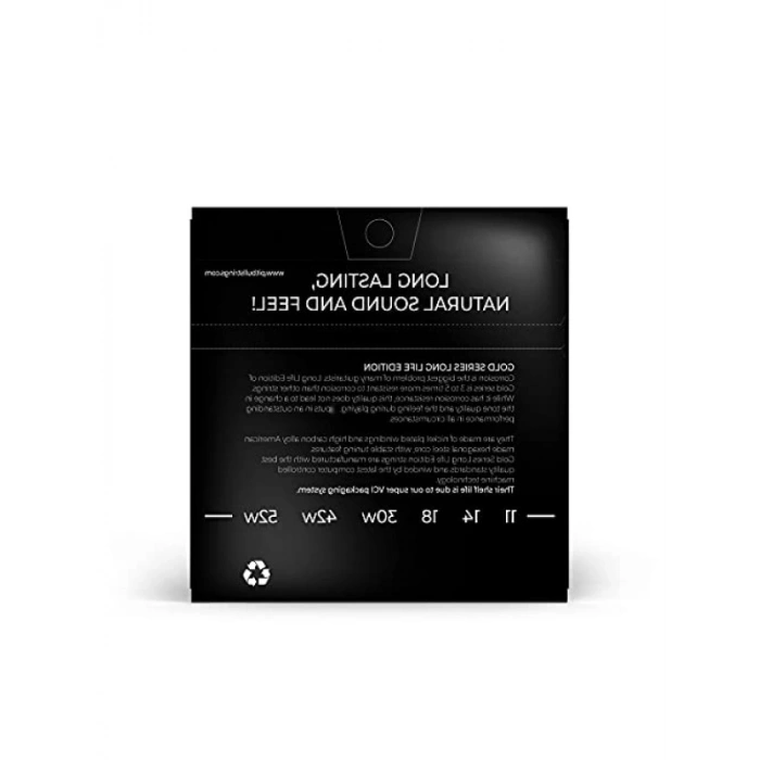 Dayanıklı Elektro Gitar Teli Seti, 11-52 Kalınlık