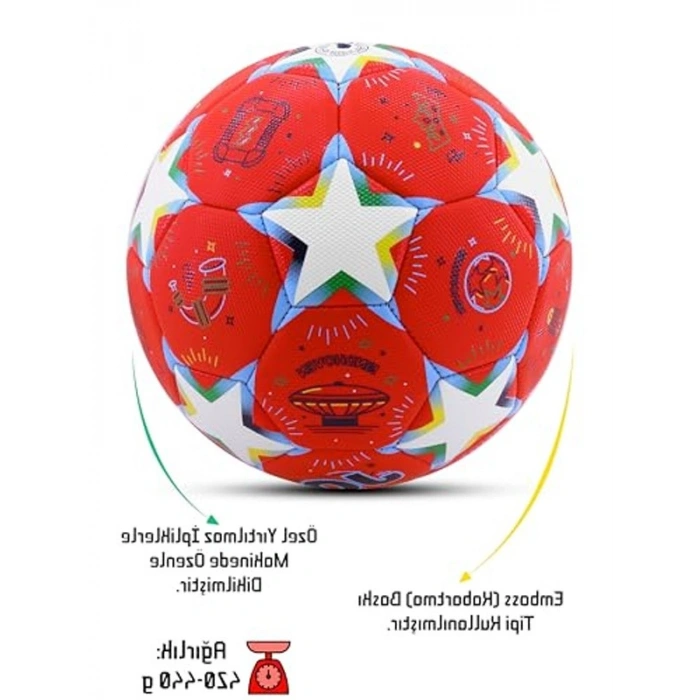 Dayanıklı Futbol Topu, Sert Zen Halı Saha Kullanımı İçin, No:5