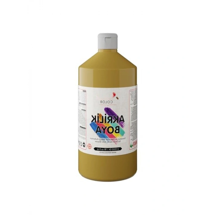 Dayanıklı Hardal Akrilik Boya - 1000 gr