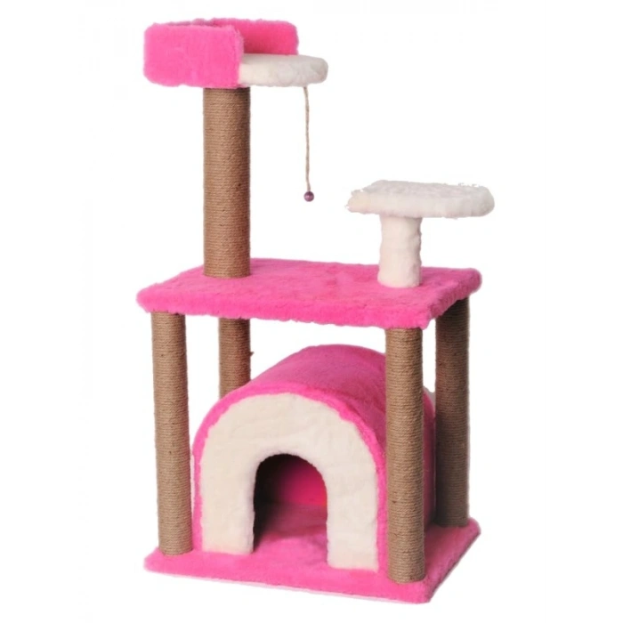 Dayanıklı Kedi Tırmalama Yüzeyi - Pembe