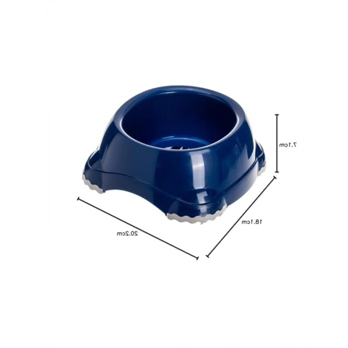 Dayanıklı Lacivert Evcil Hayvan Mama ve Su Kabı - No 2