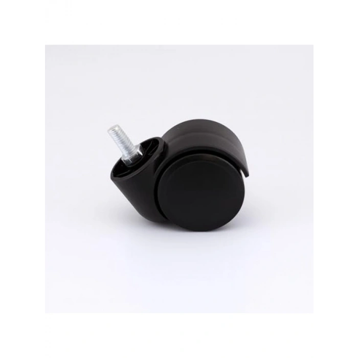 Dayanıklı M8 Civatalı Siyah Koltuk Tekerleği