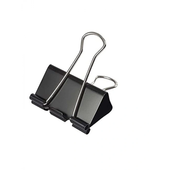 Dayanıklı Metal Binder Klips, 41 mm, 12 Adet