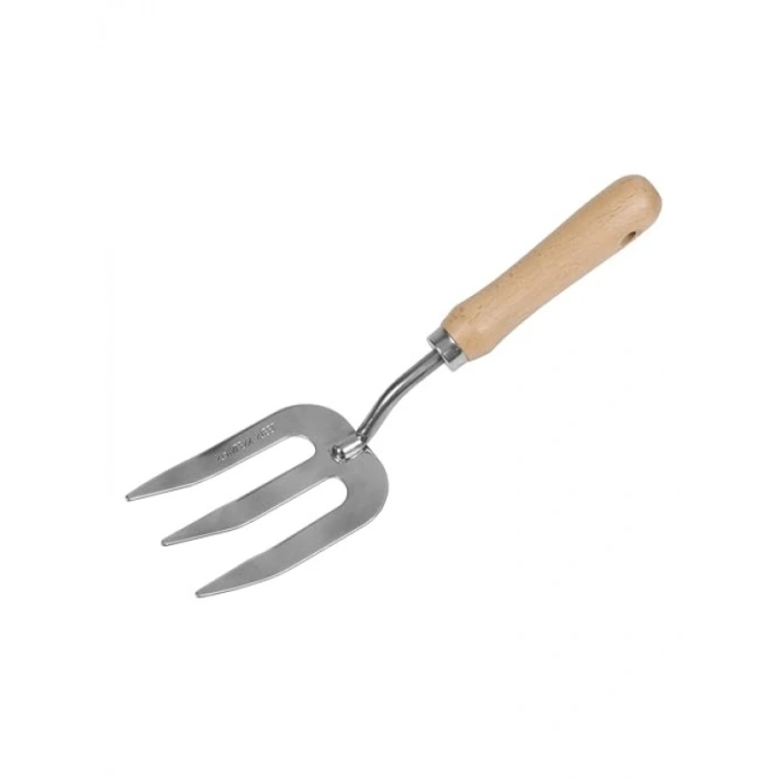 Dayanıklı Paslanmaz Çelik T Saplı Bahçe El Çatalı