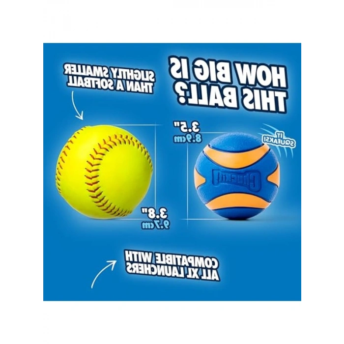 Dayanıklı Sesli Oyun Topu, XL Boy, Yüksek Zıplama