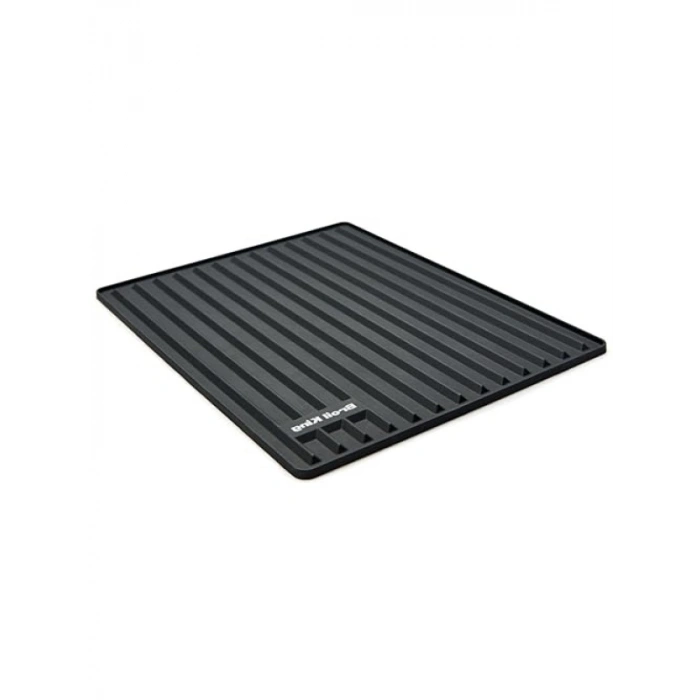 Dayanıklı Silikon Yan Raf Paspası, 35 cm x 27,3 cm, Siyah