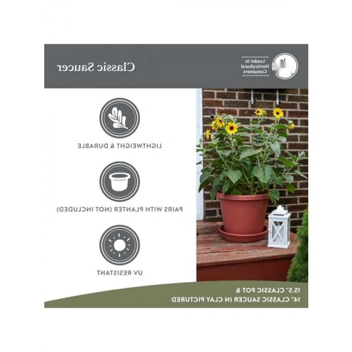 Dayanıklı ve Hafif 35,56 cm Klasik Tabak