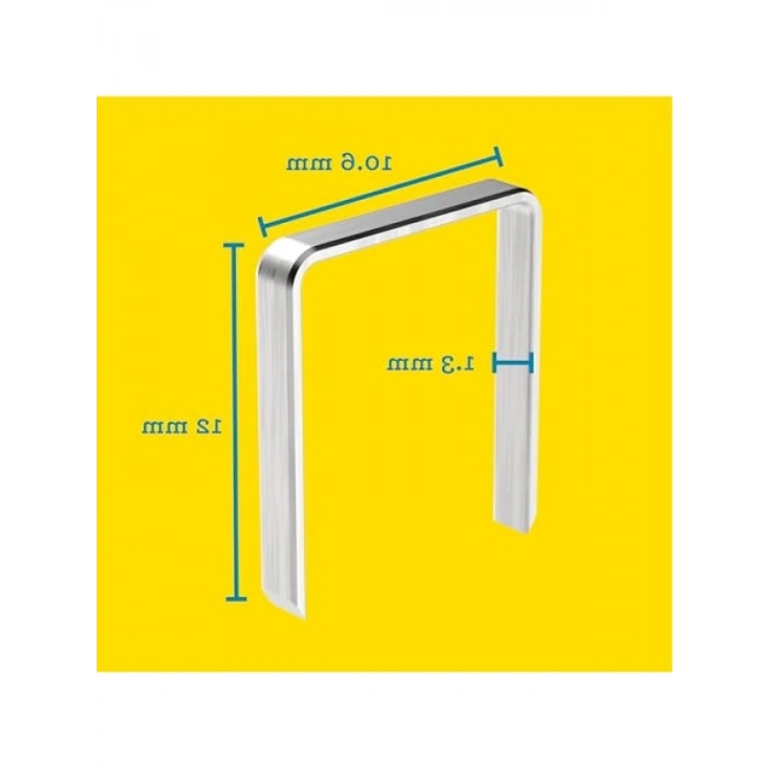 Dayanıklı Zımba Teli - 140/12, 0.65M, Blister Paket