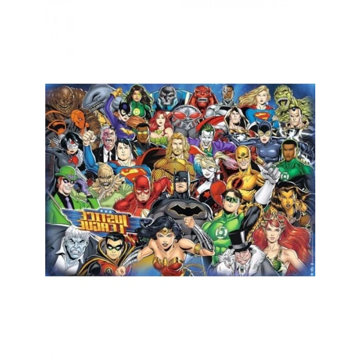 DC Comics 1000 Parça Yapboz, Eğlenceli Zeka Geliştirici Oyun