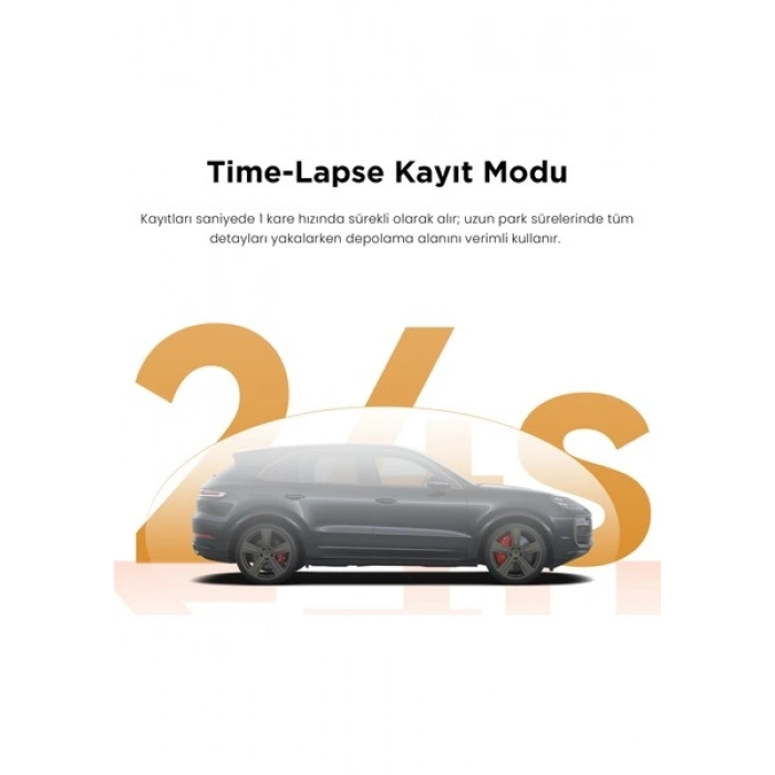 DDPAI Mini Pro 2K Araç İçi Kamera - 2K HD Çözünürlük - NightVIS 2.0 Gece Görüşü - Süper Kapasitör