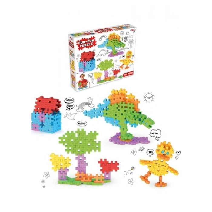 Dede Fun Puzzle 192 Parça