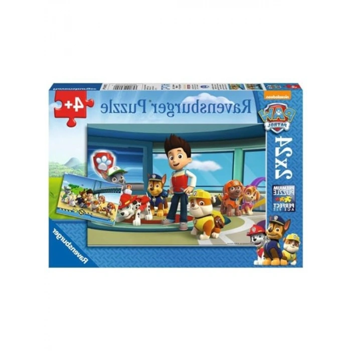 Dedektifler Temalı 2x24 Parça Puzzle, Paw Patrol