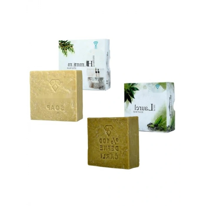Defne Garlı ve Zeytinyağı Sabunu - 2li Set