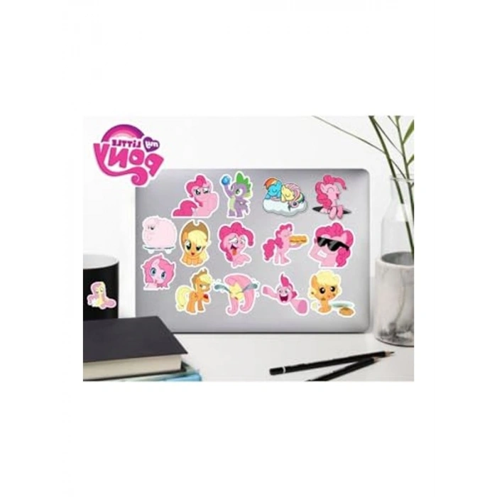 Defter, Suluk ve telefon için My Little Pony Temalı Sticker Seti