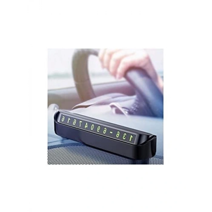 Değiştirilebilir Araç İçi Numaratör - Gizlenebilir