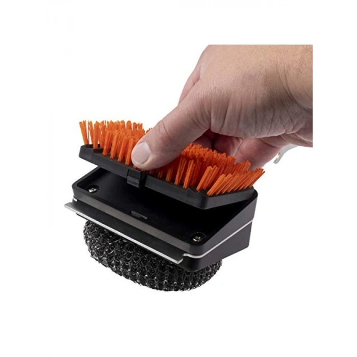 Değiştirilebilir Başlıklı Izgara Fırçası - Ergonomik Tasarım